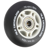 Mat kotači NILS Extreme PU 70x24 82A s ABEC 9 ležajevima, crni, 4 kom. Mat kotači NILS Extreme PU 70x24 82A s ABEC 9 ležajevima, crni, 4 kom.