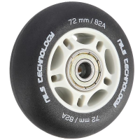 Mat kotači NILS Extreme PU 72x24 82A s ABEC 9 ležajevima, crni, 4 kom. Mat kotači NILS Extreme PU 72x24 82A s ABEC 9 ležajevima, crni, 4 kom.