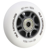 HMS Mat kotači NILS Extreme PU 80x24 82A s ABEC 9 ležajevima, bijeli, 4 kom HMS Mat kotači NILS Extreme PU 80x24 82A s ABEC 9 ležajevima, bijeli, 4 kom