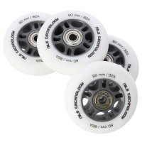 HMS Mat kotači NILS Extreme PU 80x24 82A s ABEC 9 ležajevima, bijeli, 4 kom HMS Mat kotači NILS Extreme PU 80x24 82A s ABEC 9 ležajevima, bijeli, 4 kom
