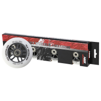 HMS Mat kotači NILS Extreme PU 90x24 82A s ABEC 9 ležajevima, bijeli, 4 kom. HMS Mat kotači NILS Extreme PU 90x24 82A s ABEC 9 ležajevima, bijeli, 4 kom.