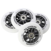 HMS Mat kotači NILS Extreme PU 90x24 82A s ABEC 9 ležajevima, bijeli, 4 kom. HMS Mat kotači NILS Extreme PU 90x24 82A s ABEC 9 ležajevima, bijeli, 4 kom.