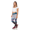 Elegantne tajice za fitness - LEGI Striped Style M 