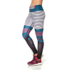 Elegantne tajice za fitness - LEGI Striped Style 