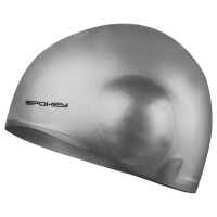 Kapa za plivanje Spokey EARCAP, srebrna