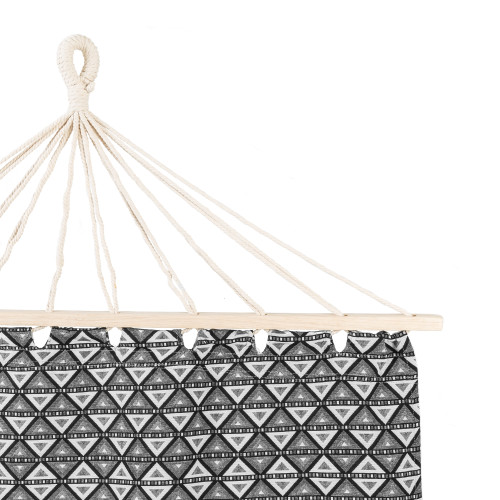 Spokey ZUNI Hammock do 120 kg, crno-bijeli 