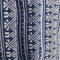 Spokey ZUNI Houpací síť do 120 kg, modro-bílá 