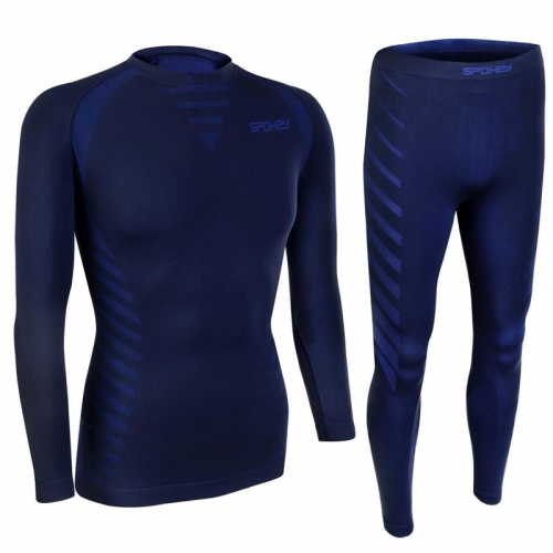 Spokey WINDSTAR SET Muško termo rublje tamnoplavo vel M/L - XL/XXL Spokey WINDSTAR SET Muško termo rublje tamnoplavo vel M/L - XL/XXL