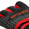 Spokey LAVA neoprenske rukavice za fitnes, crno-crvene, veličina XS/S - M 