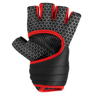 Spokey LAVA Neoprenske fitness rukavice crno-crvene vel M Spokey LAVA Neoprenske fitness rukavice crno-crvene vel M