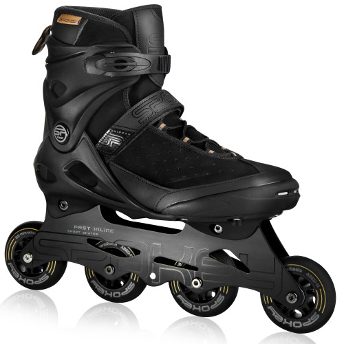 Spokey SHIFFTY PRO Kožne koturaljke, crne, ABEC11 Carbon, vel. 38-45 (prikaz, ostalo). 