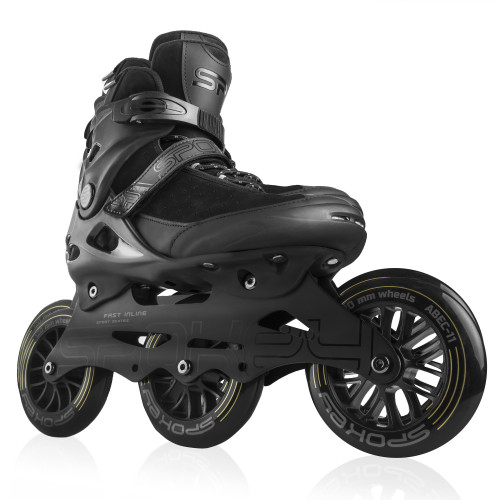Spokey SHIFFTY PRO Kožne koturaljke, crne, ABEC11 Carbon, vel. 38-45 (prikaz, ostalo). 