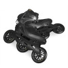 Spokey SHIFFTY PRO Kožne koturaljke, crne, ABEC11 Carbon, vel. 38-45 (prikaz, ostalo). 
