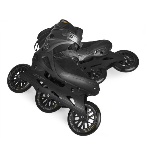 Spokey SHIFFTY PRO Kožne koturaljke, crne, ABEC11 Carbon, vel. 38-45 (prikaz, ostalo). 