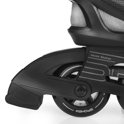 Spokey REVO koturaljke, crne, ABEC7 Chrome, vel 38-45 (prikaz, ostalo). Spokey REVO koturaljke, crne, ABEC7 Chrome, vel 38-45 (prikaz, ostalo).