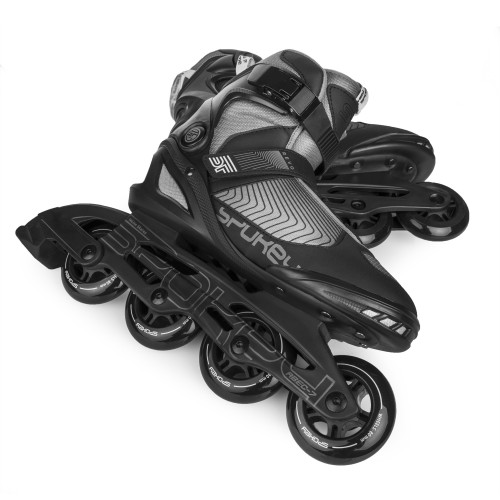 Spokey REVO koturaljke, crne, ABEC7 Chrome, vel 38-45 (prikaz, ostalo). Spokey REVO koturaljke, crne, ABEC7 Chrome, vel 38-45 (prikaz, ostalo).