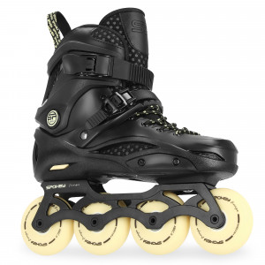 Spokey FREESPO Freeskate koturaljke, crne, ABEC9 Chrome, vel 38/39 38 