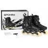 Spokey FREESPO Freeskate koturaljke, crne, ABEC9 Chrome, vel 38/39 38 