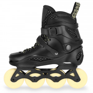 Spokey FREESPO Freeskate koturaljke, crne, ABEC9 Chrome, vel 40/41 40 