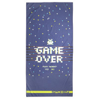 Spokey GAME OVER Brzosušeći sportski ručnik, 80 x 160 cm Spokey GAME OVER Brzosušeći sportski ručnik, 80 x 160 cm