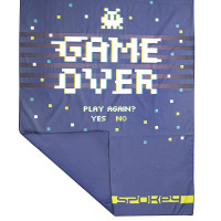 Spokey GAME OVER Brzosušeći sportski ručnik, 80 x 160 cm Spokey GAME OVER Brzosušeći sportski ručnik, 80 x 160 cm