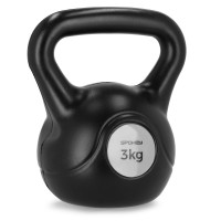 Spokey SCALES BASIC Kettlebell plastična bučica 3 kg Spokey SCALES BASIC Kettlebell plastična bučica 3 kg