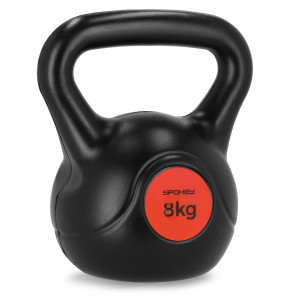 Spokey SCALES BASIC Kettlebell plastična bučica 8 kg 