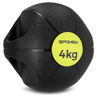 Spokey GRIP Medicinska lopta s ručkama 4 kg Spokey GRIP Medicinska lopta s ručkama 4 kg