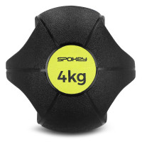 Spokey GRIP Medicinska lopta s ručkama 4 kg Spokey GRIP Medicinska lopta s ručkama 4 kg