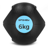 Spokey GRIP Medicinska lopta s ručkama 6 kg Spokey GRIP Medicinska lopta s ručkama 6 kg