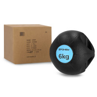 Spokey GRIP Medicinska lopta s ručkama 6 kg Spokey GRIP Medicinska lopta s ručkama 6 kg