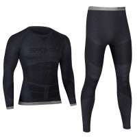 Spokey DRY HI OPTIMA SET Muško termo rublje crno vel XL/XXL.