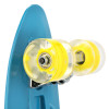 Spokey FISH Pennyboard sa svjetlećim LED kotačima, plava 