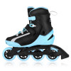 Spokey MrsFIT Ženske fitnes role, crno-plave, ABEC7 Carbon 38. 38 