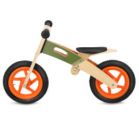 Spokey WOO-RIDE DUO Dječji drveni izbacivač 2 u 1, kaki Spokey WOO-RIDE DUO Dječji drveni izbacivač 2 u 1, kaki