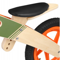 Spokey WOO-RIDE DUO Dječji drveni izbacivač 2 u 1, kaki