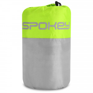 Spokey AIR MAT Prostirka na samonapuhavanje, 185 x 55 x 3 cm, R-Value 3, sivo-zelena 