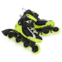 Spokey MrsFIT Fitness role za žene, crno-žute, 36 36 