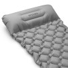 Spokey ZRAČNI JASTUK Madrac na napuhavanje s jastukom, 190 x 60 x 6 cm, R-vrijednost 2,5, siva Spokey ZRAČNI JASTUK Madrac na napuhavanje s jastukom, 190 x 60 x 6 cm, R-vrijednost 2,5, siva