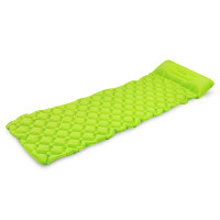 Spokey AIR BED JASTUK Madrac na napuhavanje s jastukom, 190 x 60 x 6 cm, R-vrijednost 2,5, zeleni. 