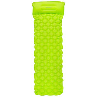 Spokey AIR BED JASTUK Madrac na napuhavanje s jastukom, 190 x 60 x 6 cm, R-vrijednost 2,5, zeleni. 
