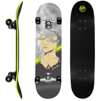 Spokey SKALLE PRO Skateboard 78,7 x 20 cm, ABEC7, siva Spokey SKALLE PRO Skateboard 78,7 x 20 cm, ABEC7, siva