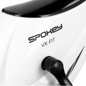 Spokey VX-FIT Magnetni horizontalni sobni bicikl s potporom i ručkama, sklopiv 