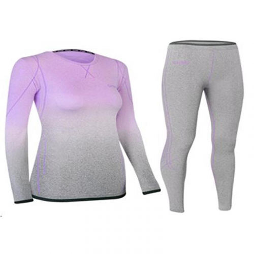 Spokey FLORA SET Žensko termo rublje u poklon pakiranju ljubičasto-sivo vel S/M - L/XL Spokey FLORA SET Žensko termo rublje u poklon pakiranju ljubičasto-sivo vel S/M - L/XL