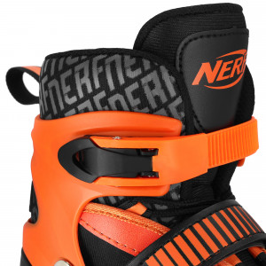 Spokey HASBRO STRIVE Roleri, crno-narančasti, pečat NERF, ABEC7 Carbon, vel 38-42. 38-42 