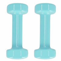 Spokey SHAPE Set bučica od vinila, 1 kg, plave boje Spokey SHAPE Set bučica od vinila, 1 kg, plave boje