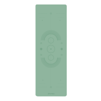 MANDALA Podloga za jogu, 180 x 60 x 0,4 cm, zelena 