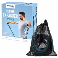 Spokey BACKER SET Podesivi gumeni ekspander, 6,5 - 33,5 kg Spokey BACKER SET Podesivi gumeni ekspander, 6,5 - 33,5 kg