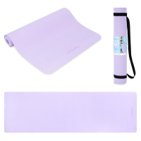 Podloga za jogu Spokey MANDALA, 180 x 60 x 0,4 cm, ljubičasta