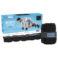 Spokey FORM Utezi za ruke i noge 2x 1 kg Spokey FORM Utezi za ruke i noge 2x 1 kg